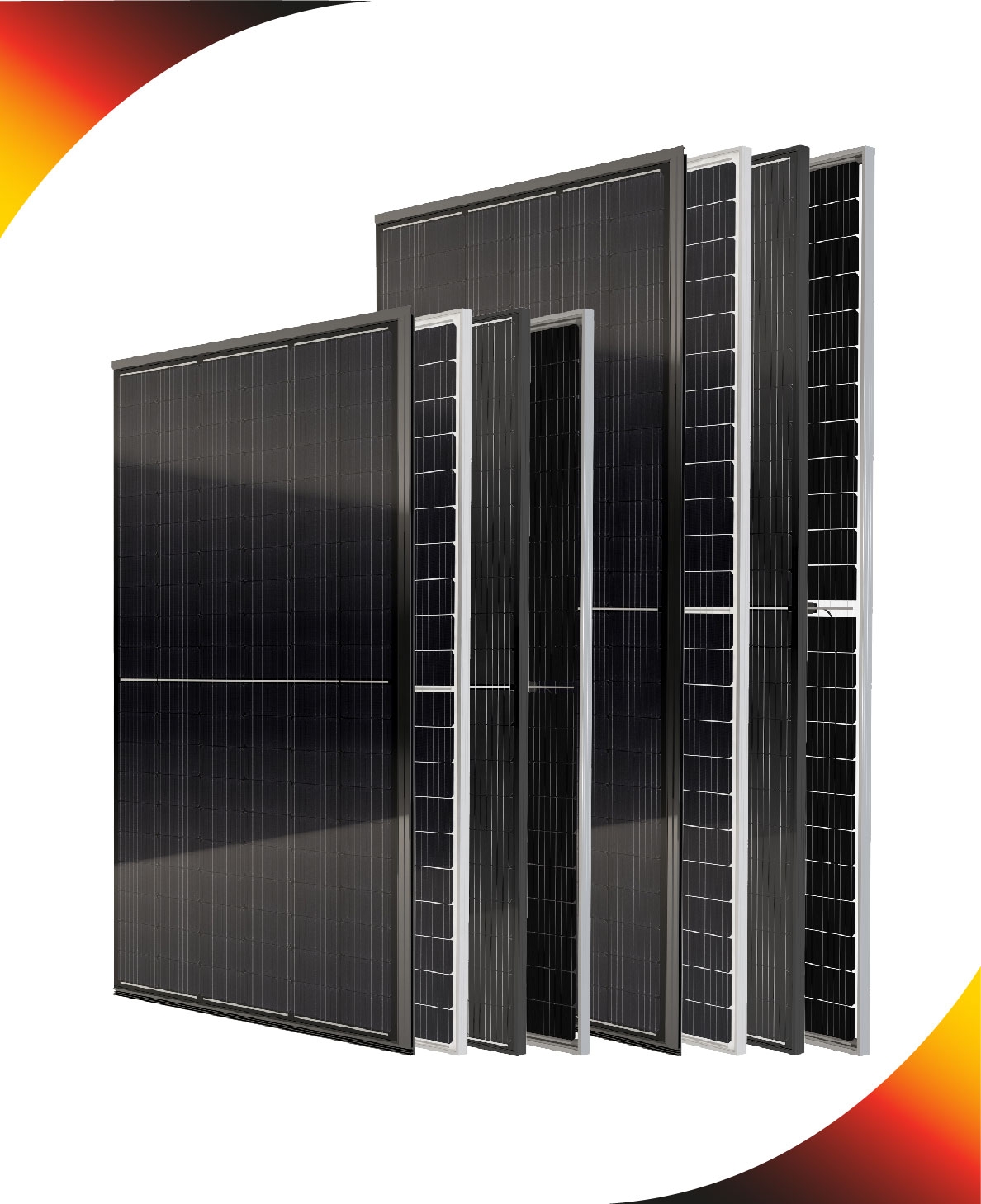 9BB Half-Cut MonoPERC Solar Panels