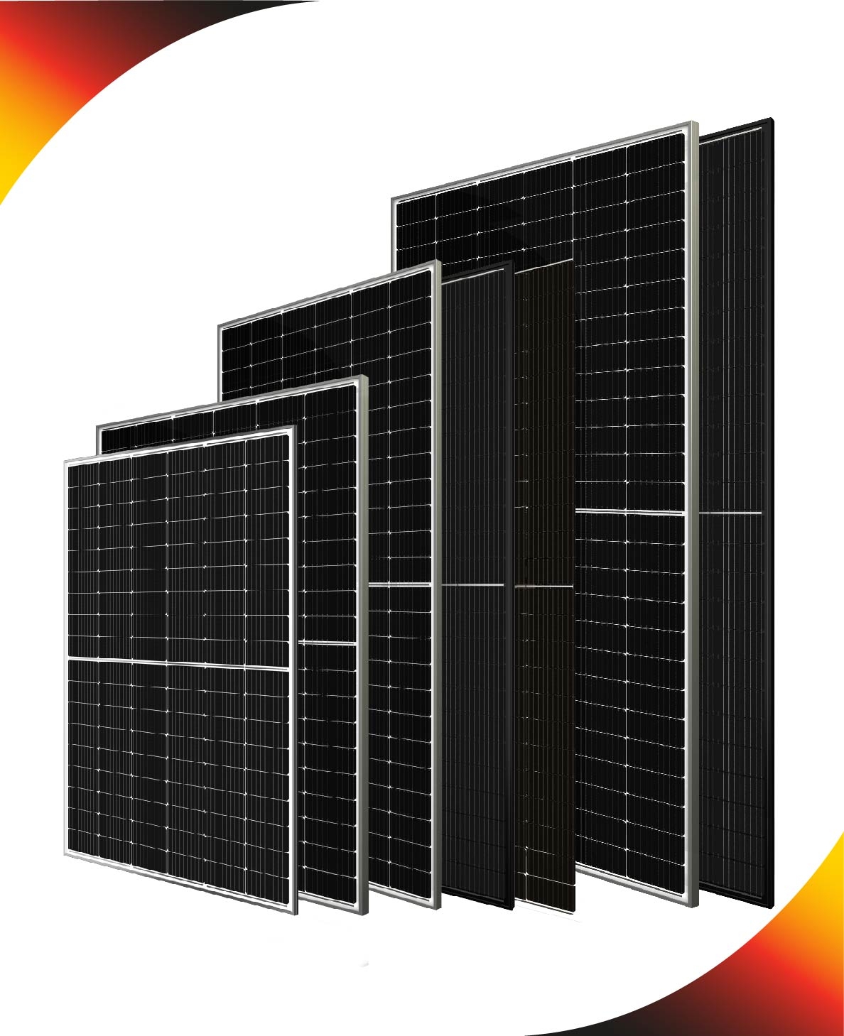 10BB Half-Cut MonoPERC Güneş Panelleri