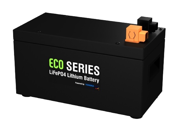 TommaTech ECO SERIES 12.8V 100Ah LFP Lityum Batarya