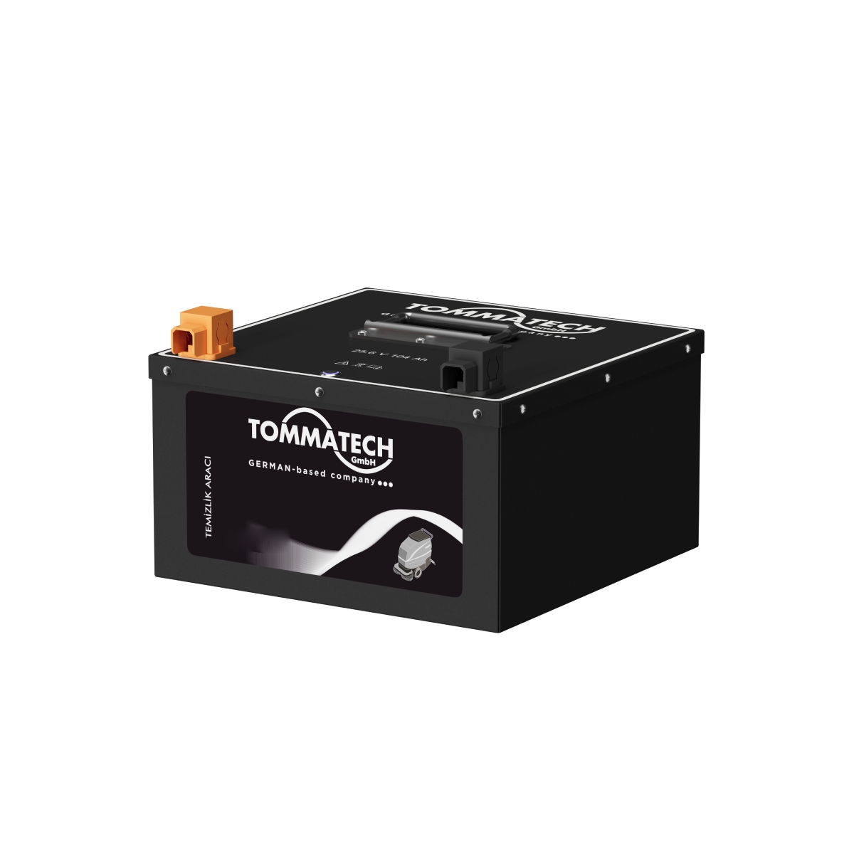 TommaTech 25.6V - 104Ah LFP Lityum Temizlik Aracı Batarya