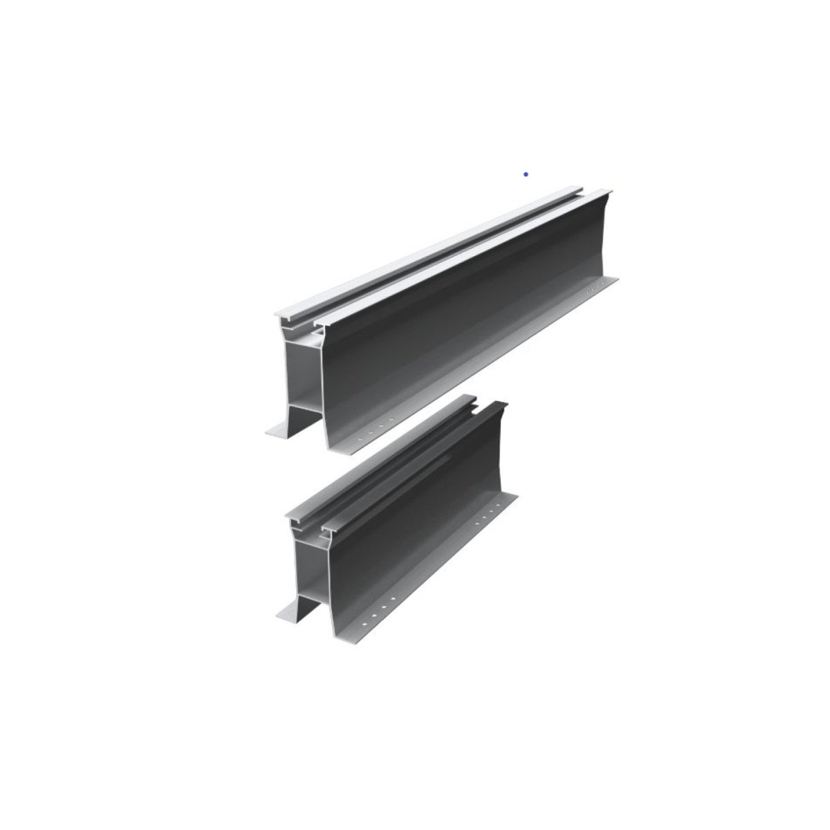 Panel Mounting Equipment P60 Cut Length Profile Aluminum (95x60mm) 60 cm