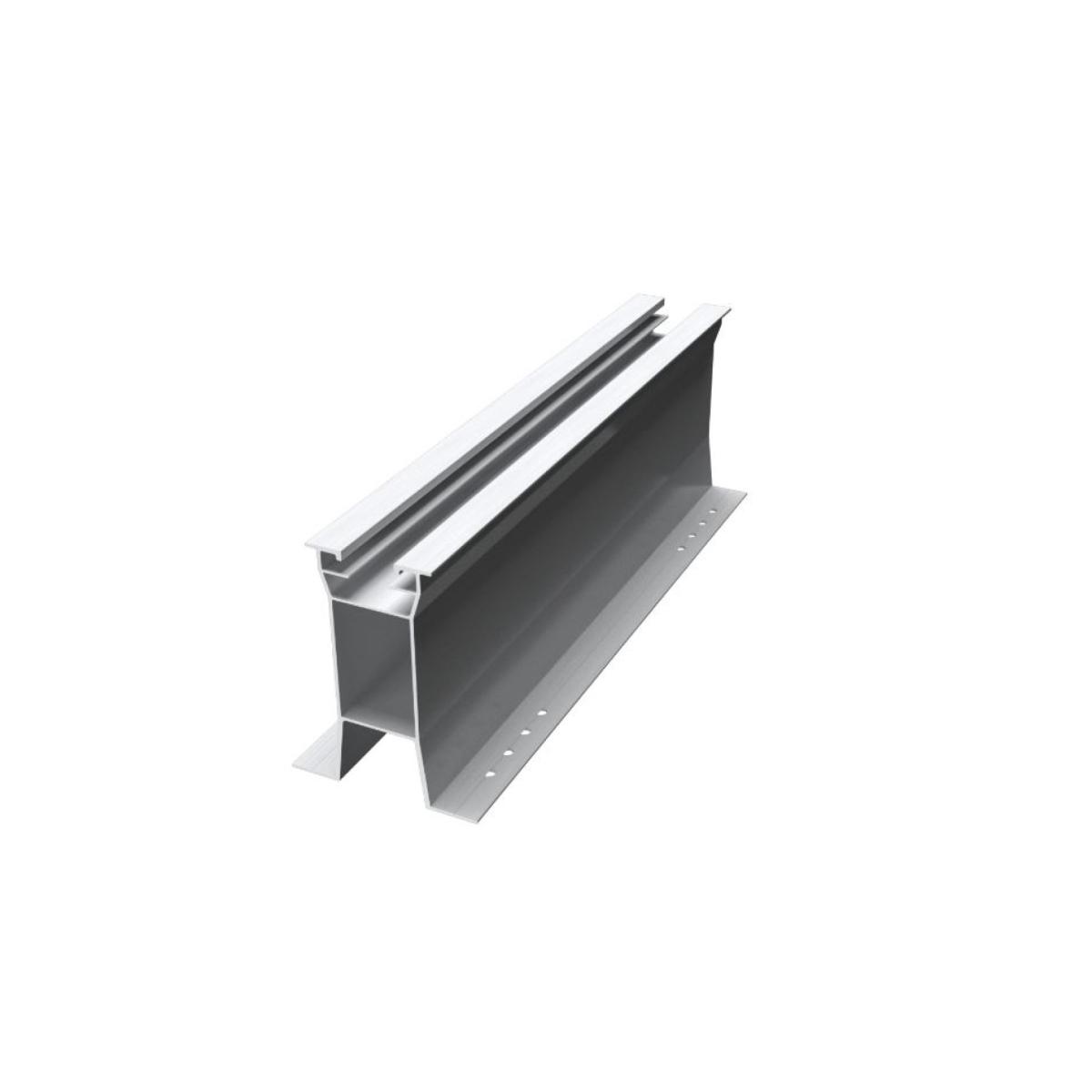 Panel Mounting Equipment P80 Cut Length Profile Aluminum (95x80mm) 60 cm