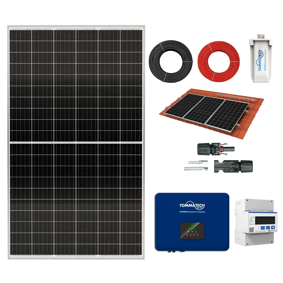 7kW / 10.26kWp Solar On-Grid Plug & Play Lösung